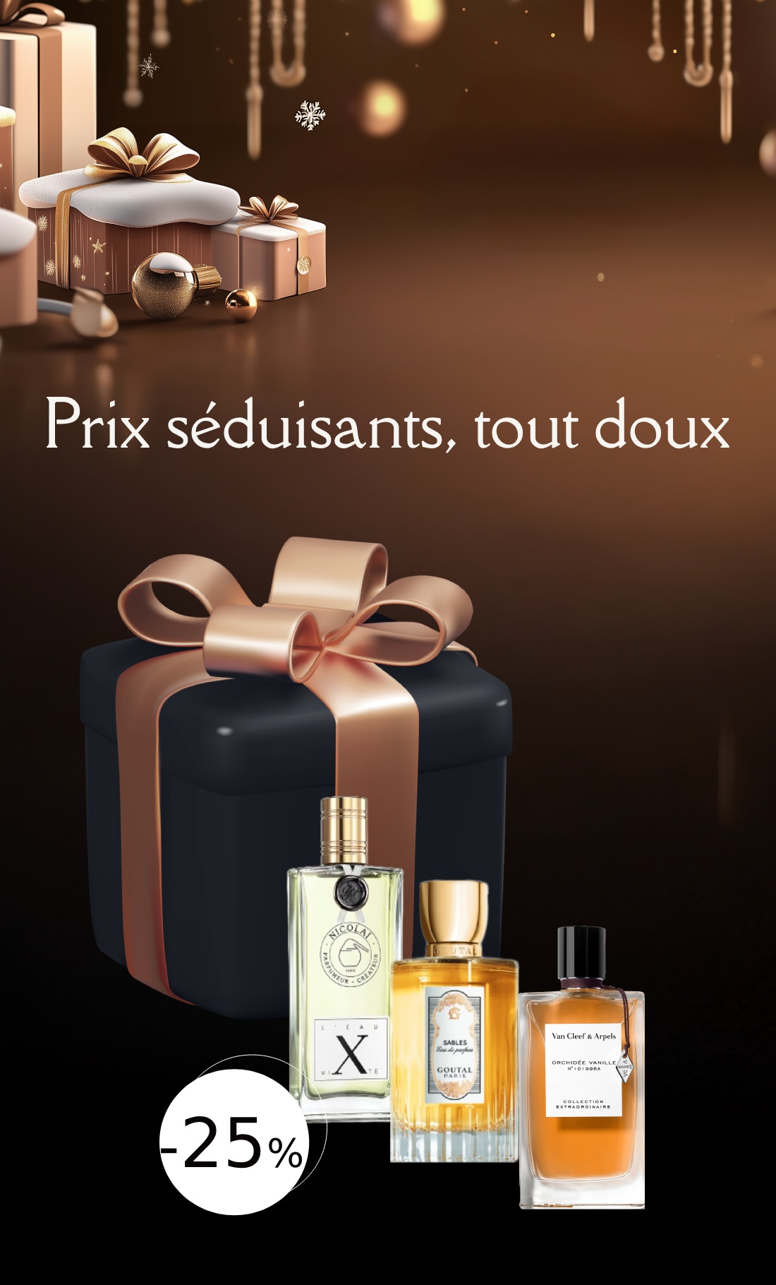 Prix séduisants pour Noël